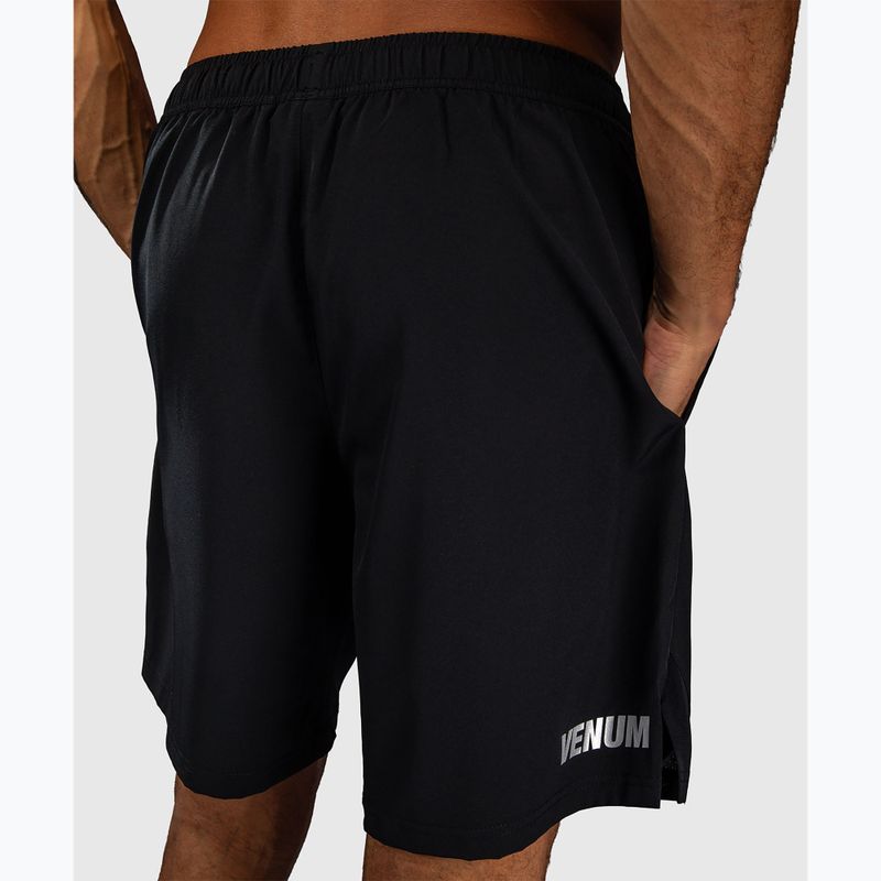 Pantaloni scurți de antrenament pentru bărbați Venum Contender Training black/silver 6