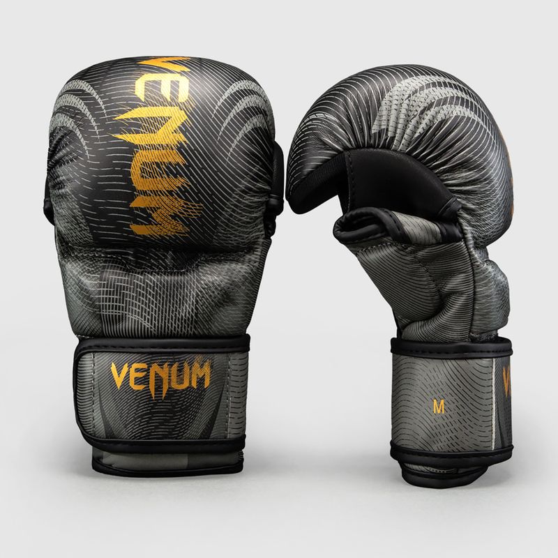 Mănuși de sparring Venum Galactic 3.0 Sparring black/gold 2