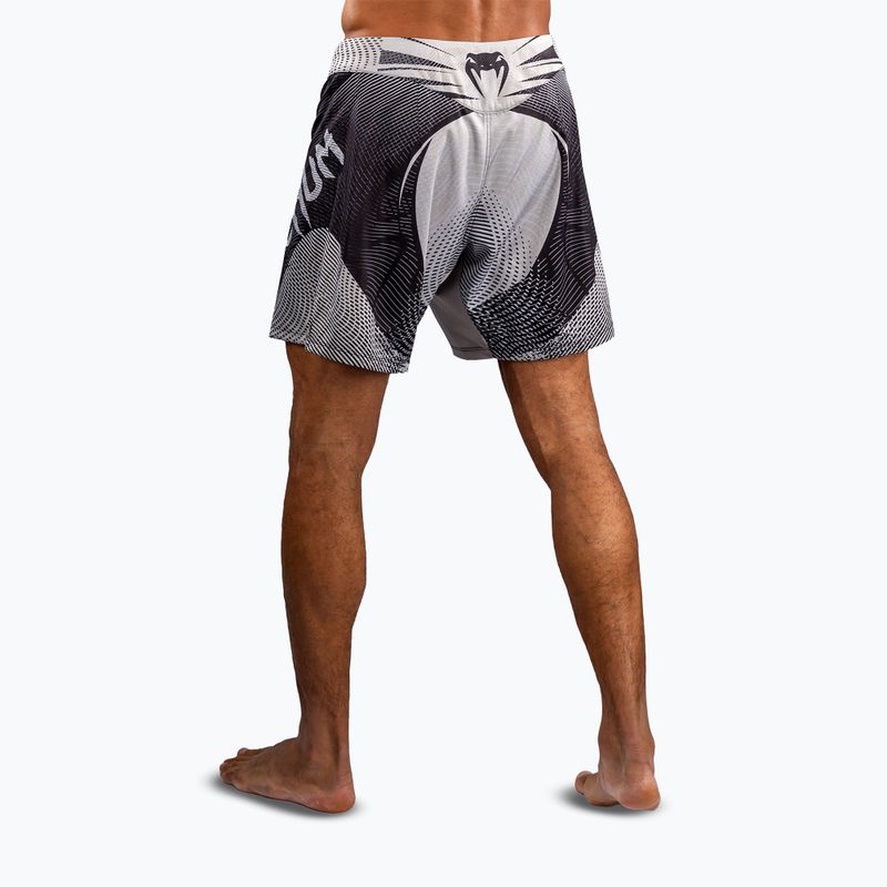 Pantaloni scurți de antrenament pentru bărbați Venum Galactic 3.0 Fight off white/black 3