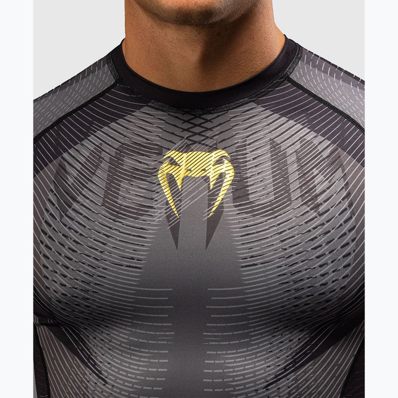 Rashguard pentru bărbați Venum Galactic 3.0 Rashguard SS black/gold 5