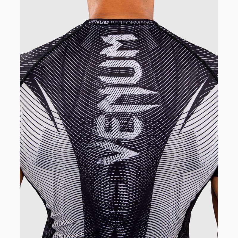 Rashguard pentru bărbați Venum Galactic 3.0 Rashguard SS off white/black 6