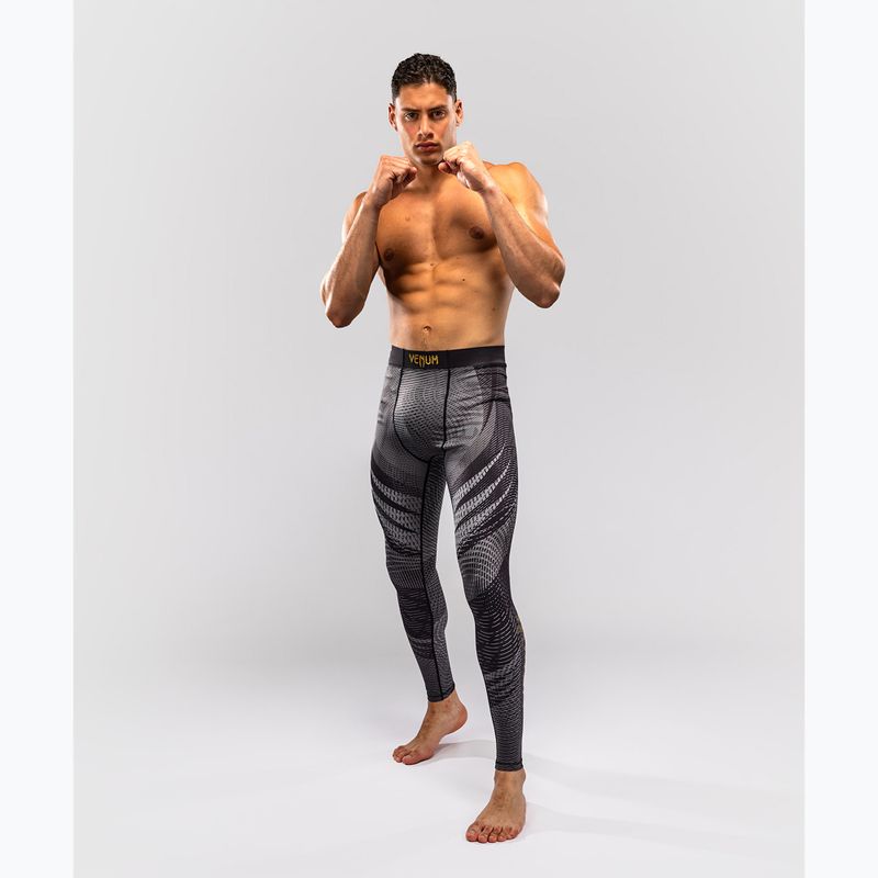 Colanți de antrenament pentru bărbați Venum Galactic 3.0 Spats black/gold 2