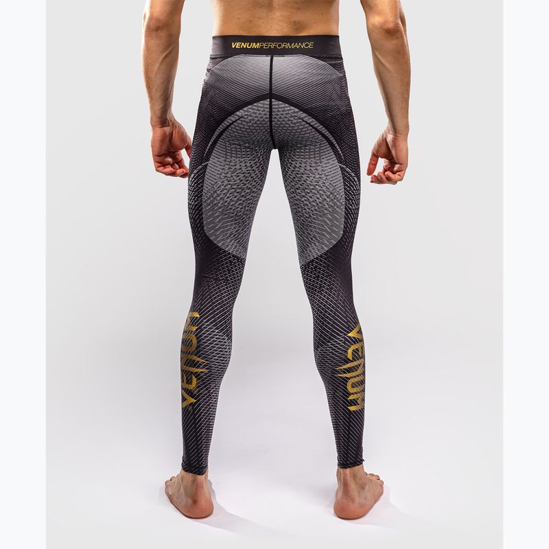 Colanți de antrenament pentru bărbați Venum Galactic 3.0 Spats black/gold 3