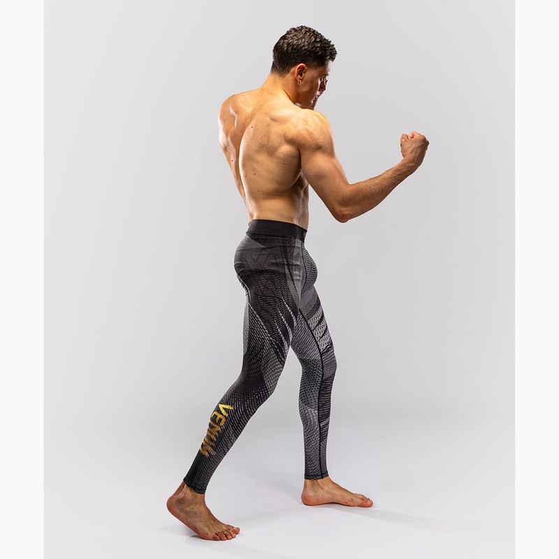 Colanți de antrenament pentru bărbați Venum Galactic 3.0 Spats black/gold 4