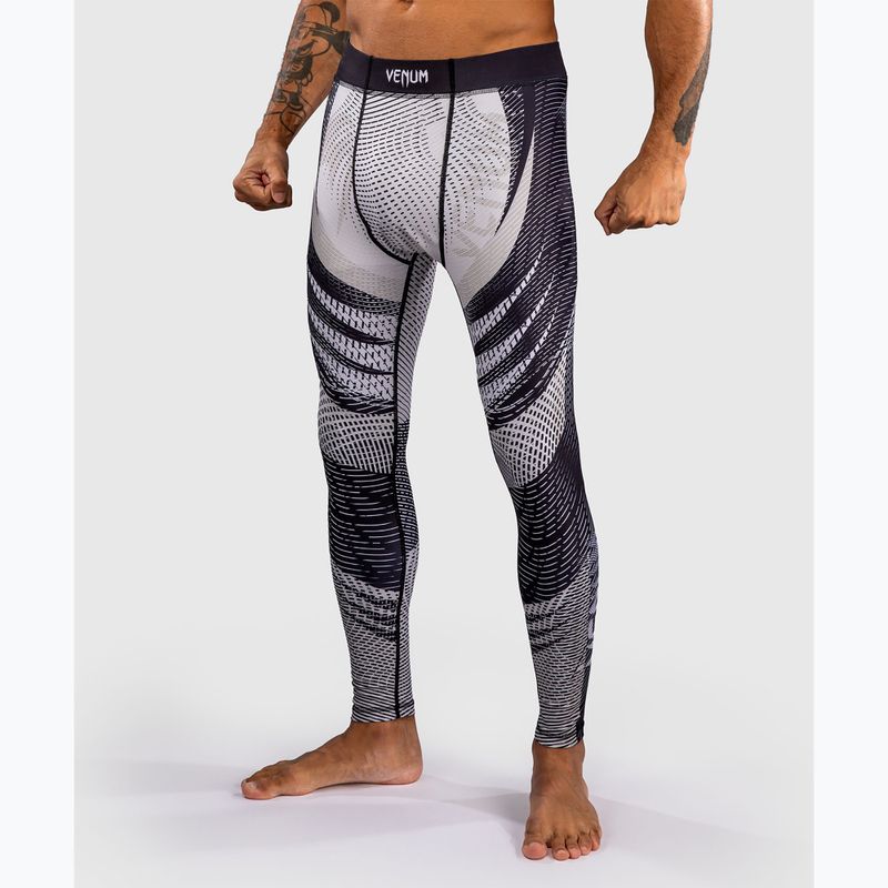 Colanți de antrenament pentru bărbați Venum Galactic 3.0 Spats off white/black 4