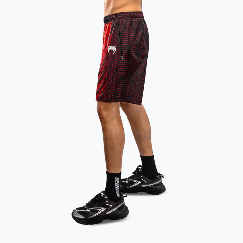 Pantaloni scurți de antrenament pentru bărbați Venum Galactic 3.0 Training red/silver 4
