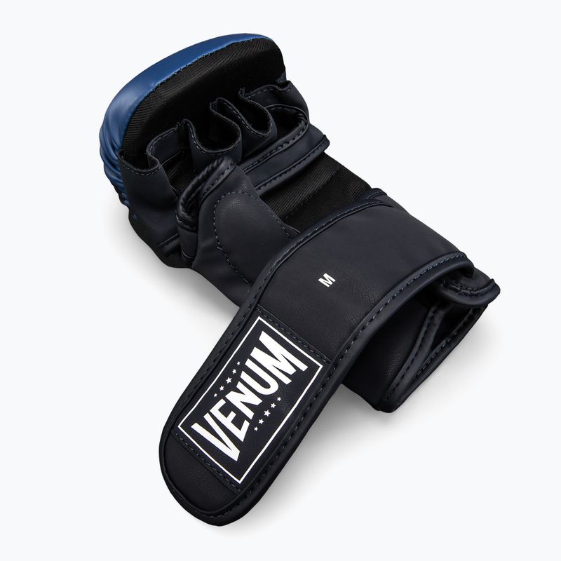 Mănuși de MMA Venum G-Core Sparring navy blue/white 4