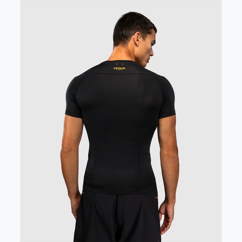Rashguard pentru bărbați Venum G-Core Rashguard SS black/gold 3