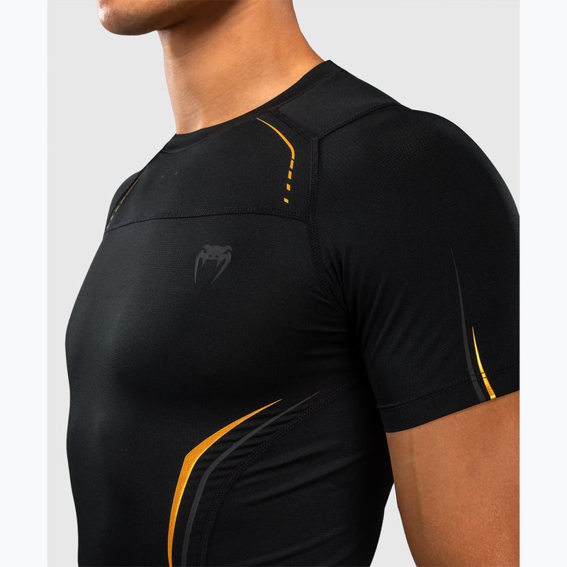 Rashguard pentru bărbați Venum G-Core Rashguard SS black/gold 7