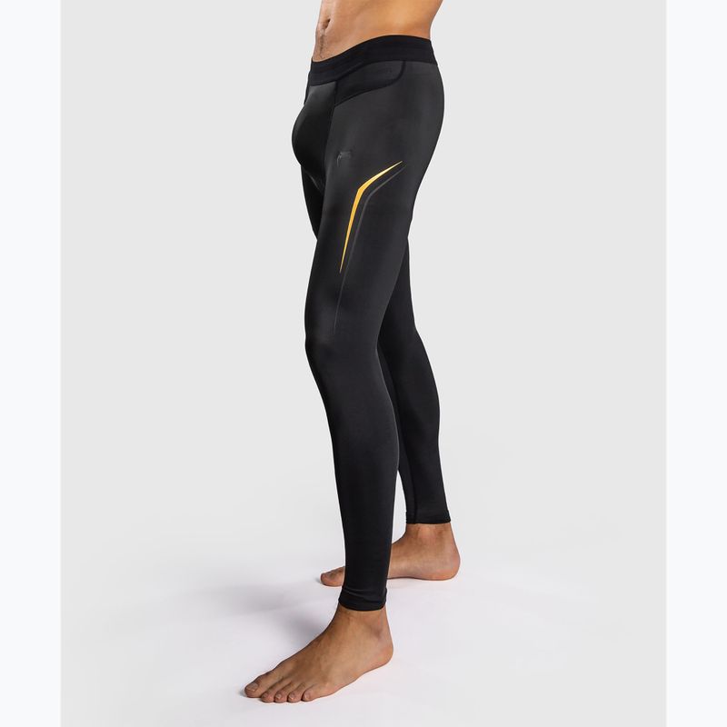 Colanți de antrenament pentru bărbați Venum G-Core Spats black/gold 4