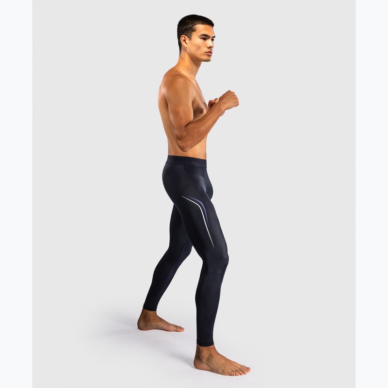 Colanți de antrenament pentru bărbați Venum G-Core Spats navy blue/white 2