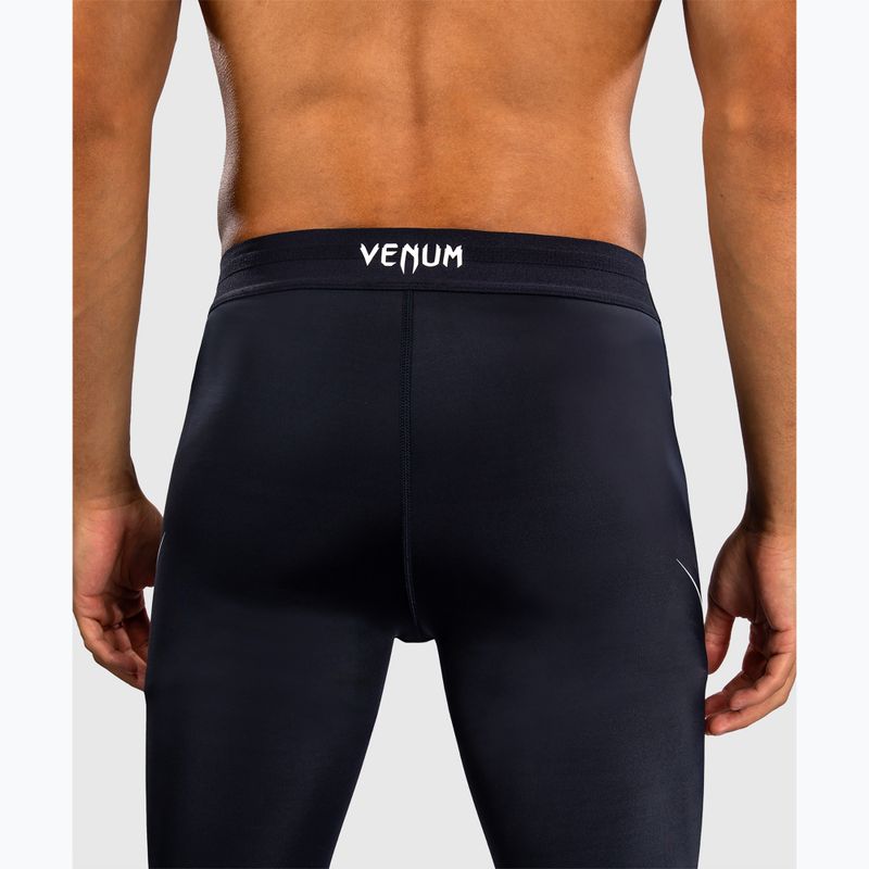 Colanți de antrenament pentru bărbați Venum G-Core Spats navy blue/white 5