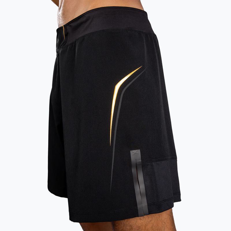 Pantaloni scurți de antrenament pentru bărbați Venum G-Core Fight black/gold 5