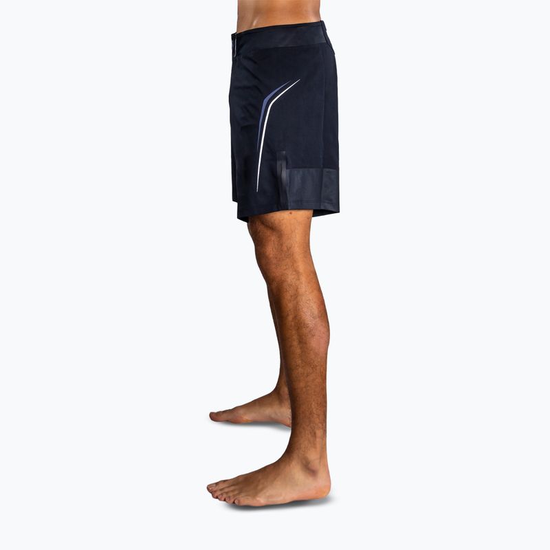 Pantaloni scurți de antrenament pentru bărbați Venum G-Core Fight navy blue/white 4