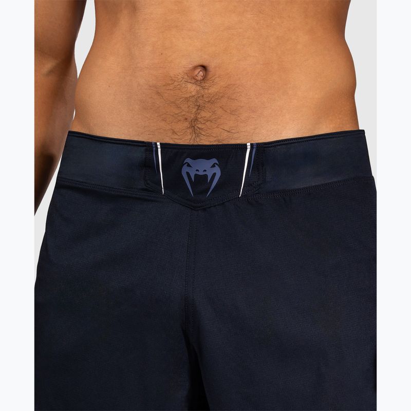 Pantaloni scurți de antrenament pentru bărbați Venum G-Core Fight navy blue/white 8