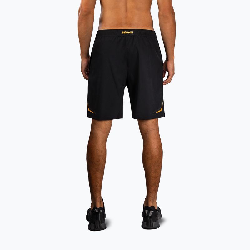 Pantaloni scurți de antrenament pentru bărbați Venum G-Core Training black/gold 3