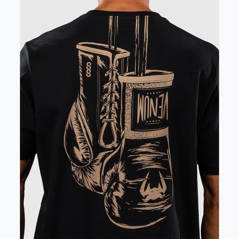 Tricou pentru bărbați Venum Fight Icon Cotton black 4
