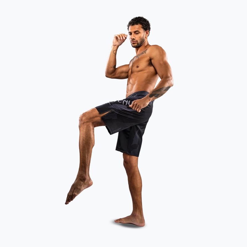 Pantaloni scurți de antrenament pentru bărbați Venum No-Gi 6.0 Fight black/grey 2