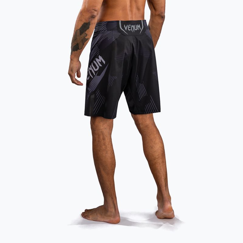Pantaloni scurți de antrenament pentru bărbați Venum No-Gi 6.0 Fight black/grey 3