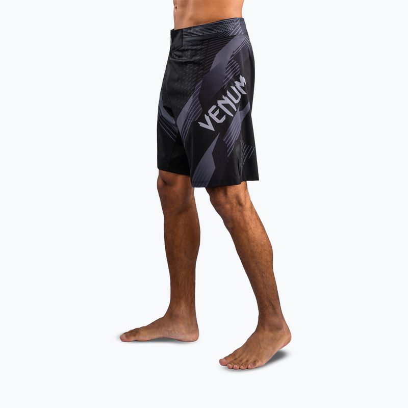 Pantaloni scurți de antrenament pentru bărbați Venum No-Gi 6.0 Fight black/grey 4