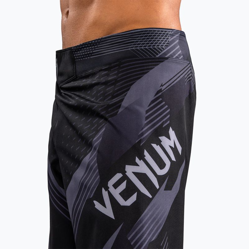 Pantaloni scurți de antrenament pentru bărbați Venum No-Gi 6.0 Fight black/grey 7