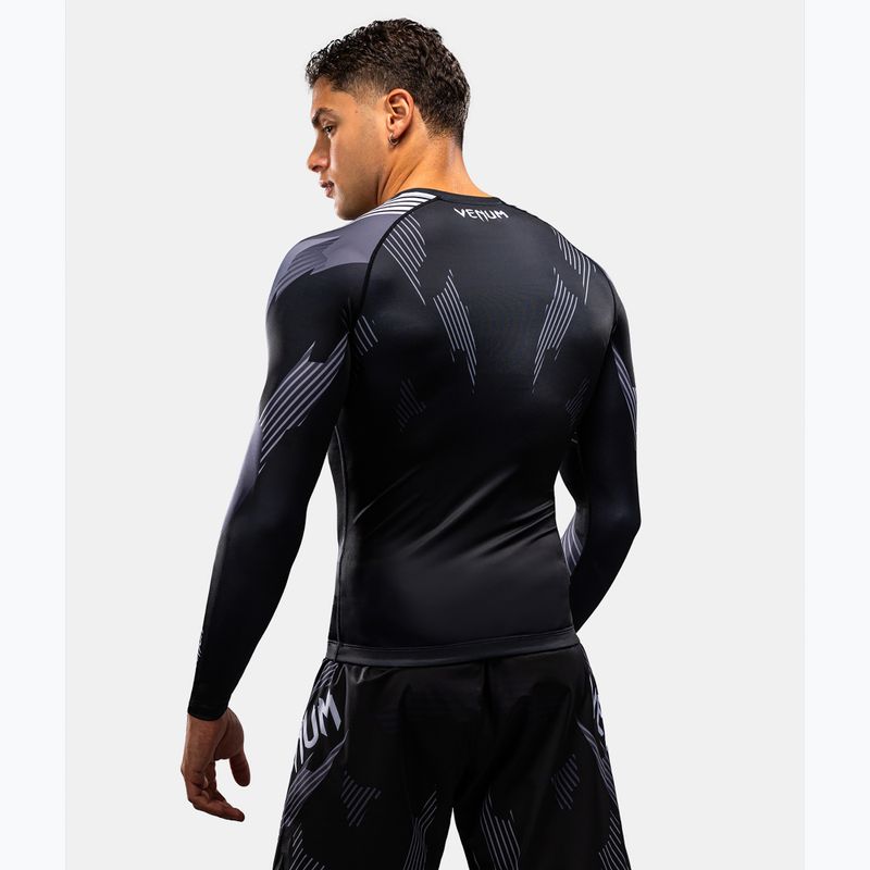 Rashguard bărbați mânecă lungă Venum No-Gi 6.0 Rashguard black/white 2