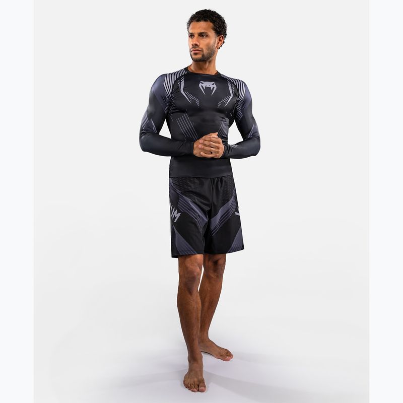 Rashguard bărbați mânecă lungă Venum No-Gi 6.0 Rashguard black/grey 2