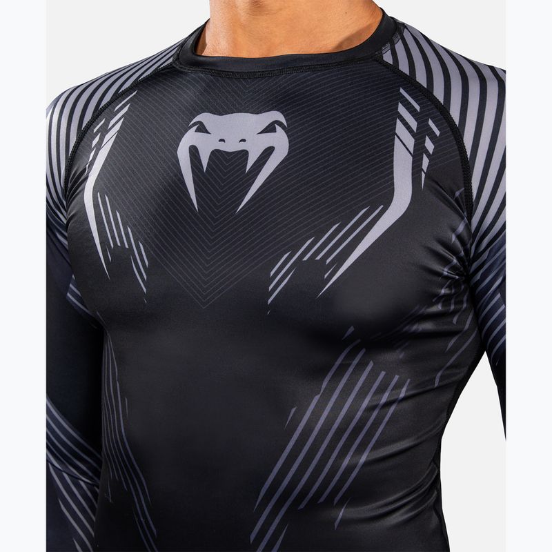 Rashguard bărbați mânecă lungă Venum No-Gi 6.0 Rashguard black/grey 6