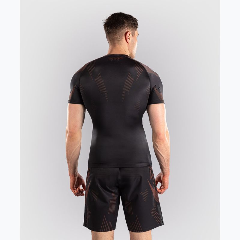 Rashguard pentru bărbați Venum No-Gi 6.0 Rashguard black/brown 3