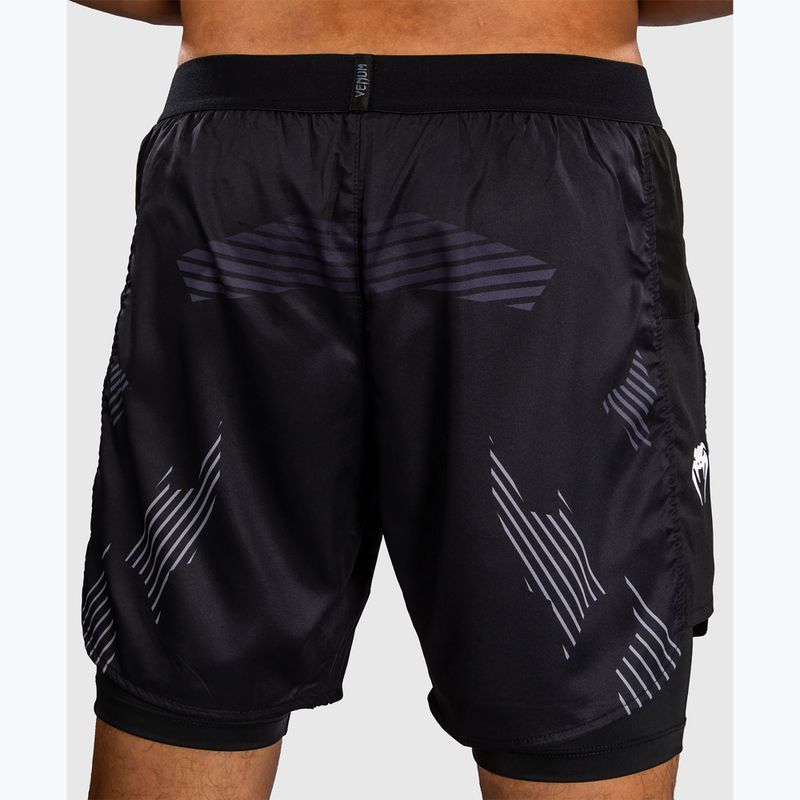 Pantaloni scurți de antrenament pentru bărbați Venum No-Gi 6.0 Training black/white 5