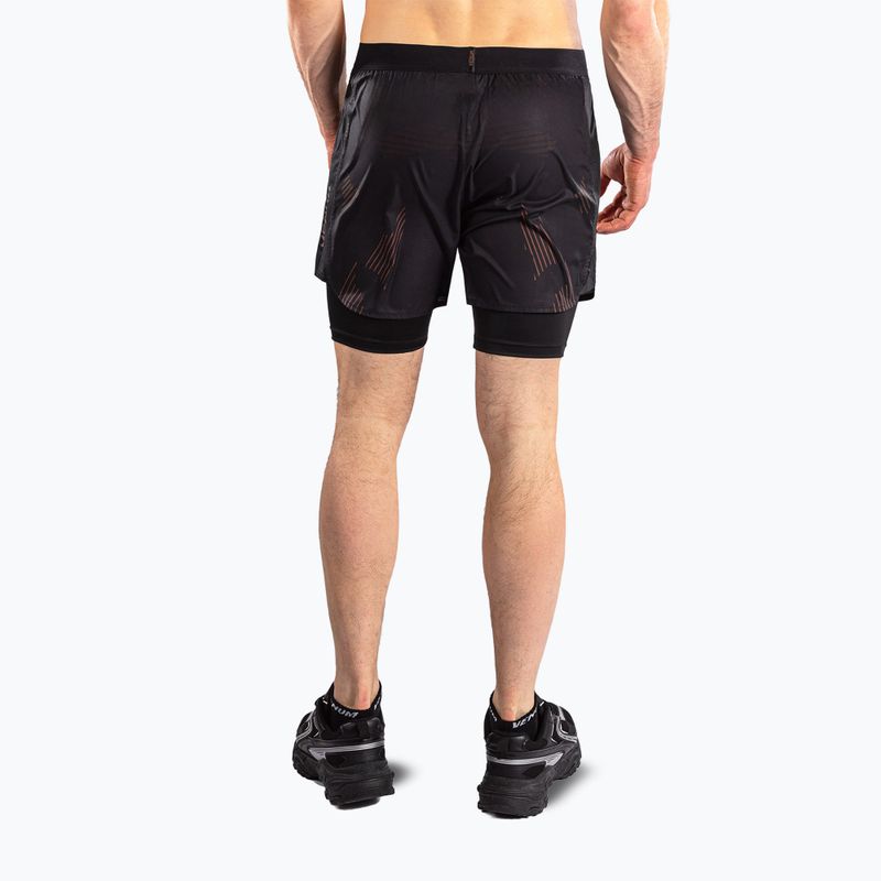 Pantaloni scurți de antrenament pentru bărbați Venum No-Gi 6.0 Training black/brown 2