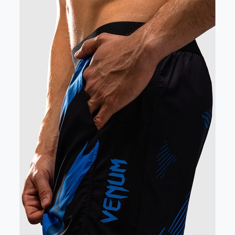 Pantaloni scurți de antrenament pentru bărbați Venum No-Gi 6.0 Training black/blue 6