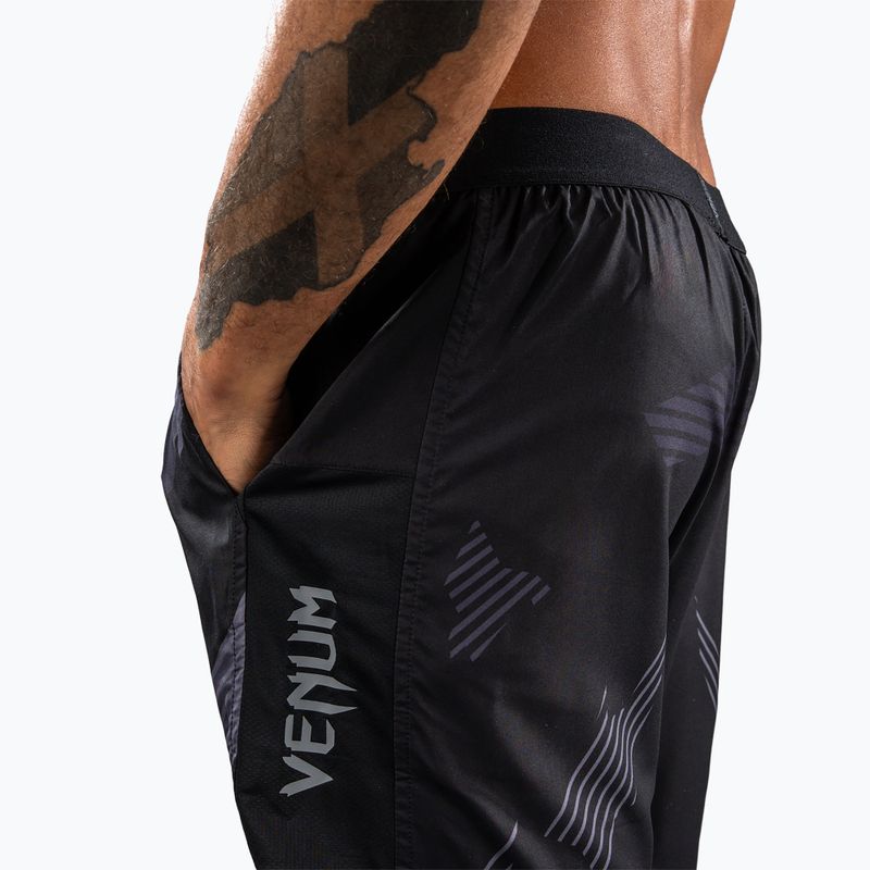 Pantaloni scurți de antrenament pentru bărbați Venum No-Gi 6.0 Training black/grey 6