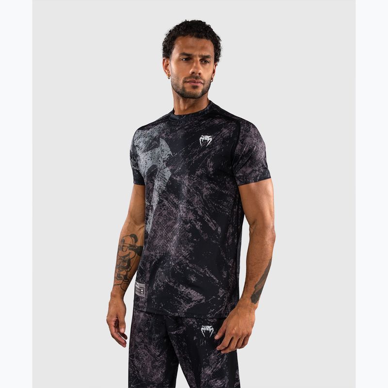 Tricou pentru bărbați Venum Rage & Workout Dry Tech black/grey 4