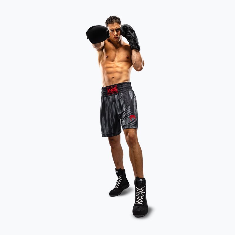 Pantaloni scurți de antrenament pentru bărbați Venum Demon Boxing black/grey 2