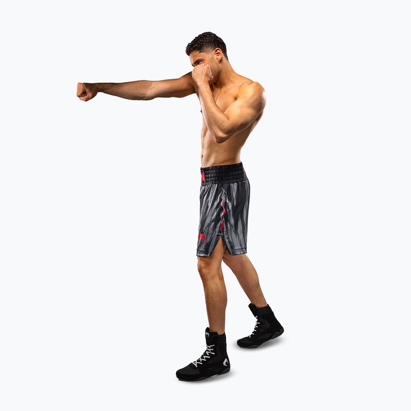 Pantaloni scurți de antrenament pentru bărbați Venum Demon Boxing black/grey 4