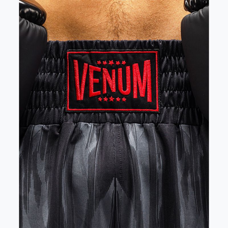Pantaloni scurți de antrenament pentru bărbați Venum Demon Boxing black/grey 6