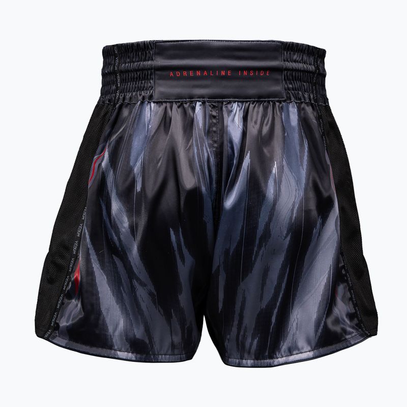 Pantaloni scurți de antrenament pentru bărbați Venum Demon Muay Thai black/grey 2
