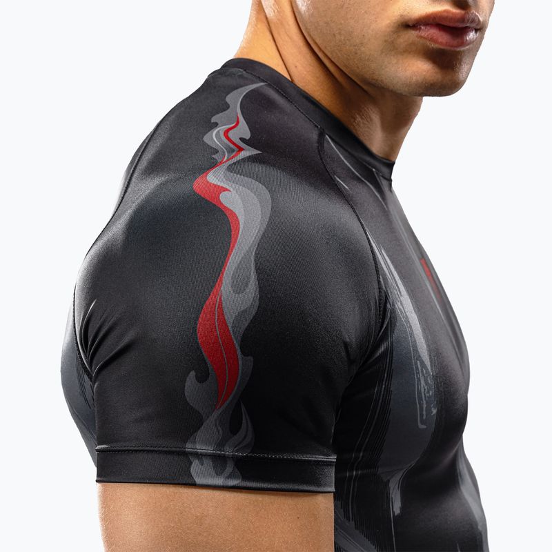 Rashguard pentru bărbați Venum Demon Rashguard SS black/grey 7