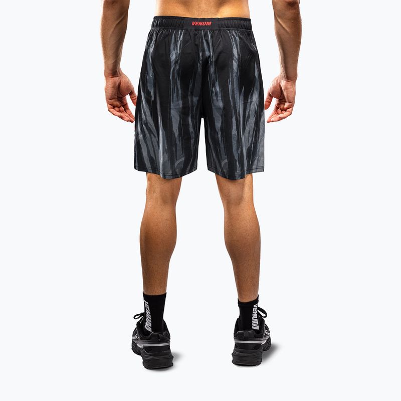 Pantaloni scurți de antrenament pentru bărbați Venum Demon Training black/grey 3