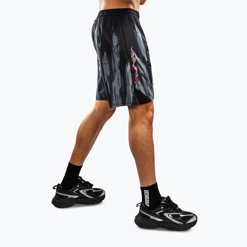 Pantaloni scurți de antrenament pentru bărbați Venum Demon Training black/grey 5