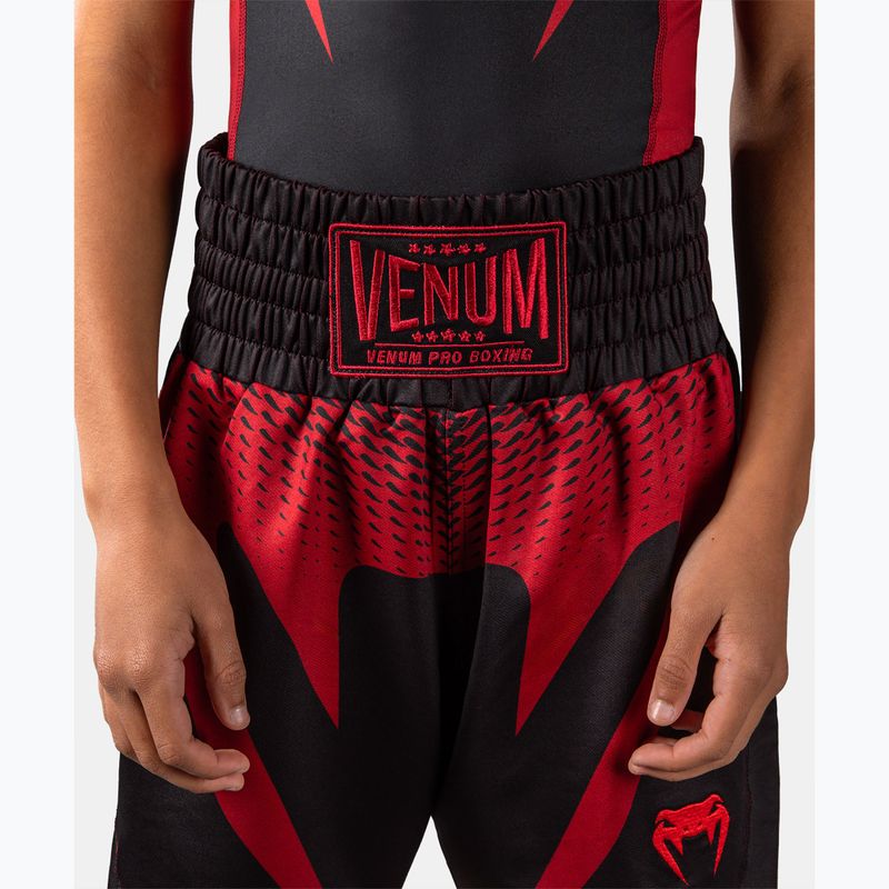 Pantaloni scurți de antrenament pentru copii Venum Attack black/red 7