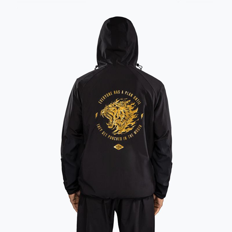 Geacă pentru bărbați Venum x Mike Tyson Tiger Track black/gold 3