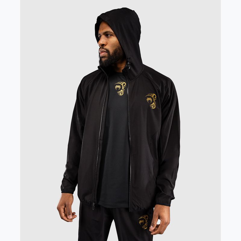 Geacă pentru bărbați Venum x Mike Tyson Tiger Track black/gold 4