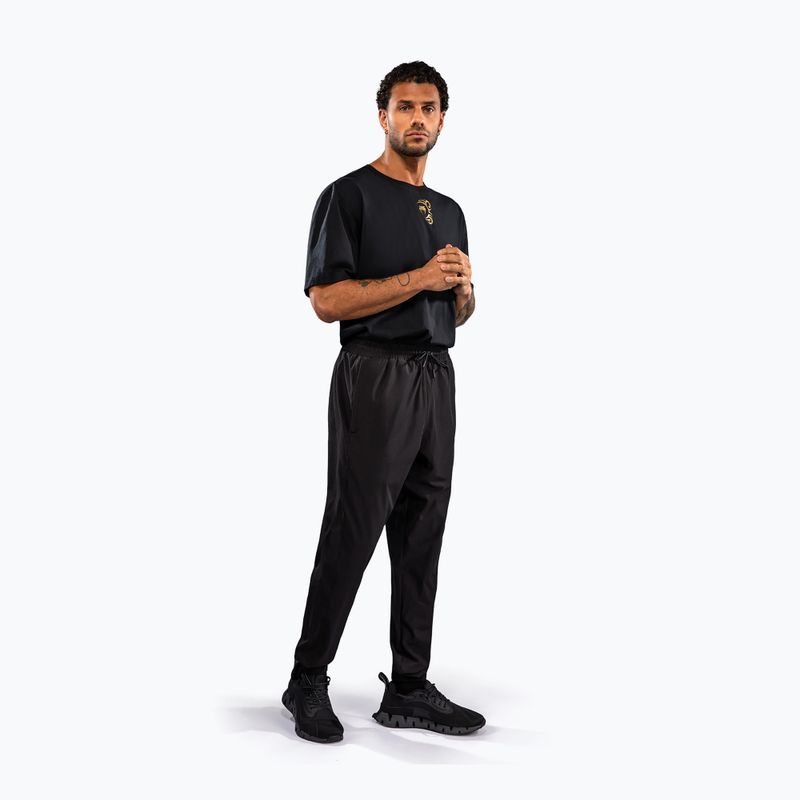 Pantaloni de antrenament pentru bărbați Venum x Mike Tyson Tiger Joggers black/gold 2