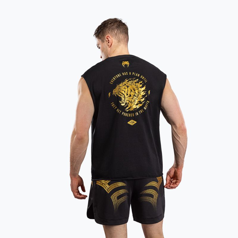 Tricou pentru bărbați Venum x Mike Tyson Tiger Sleeveless black/gold 2