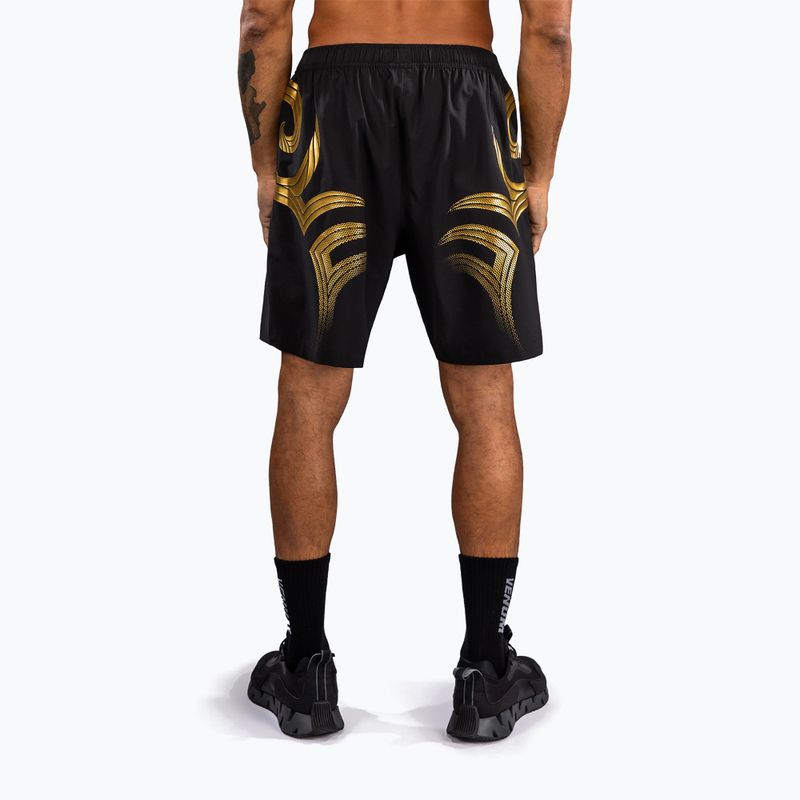Pantaloni scurți de antrenament pentru bărbați Venum x Mike Tyson Tiger Training black/gold 3