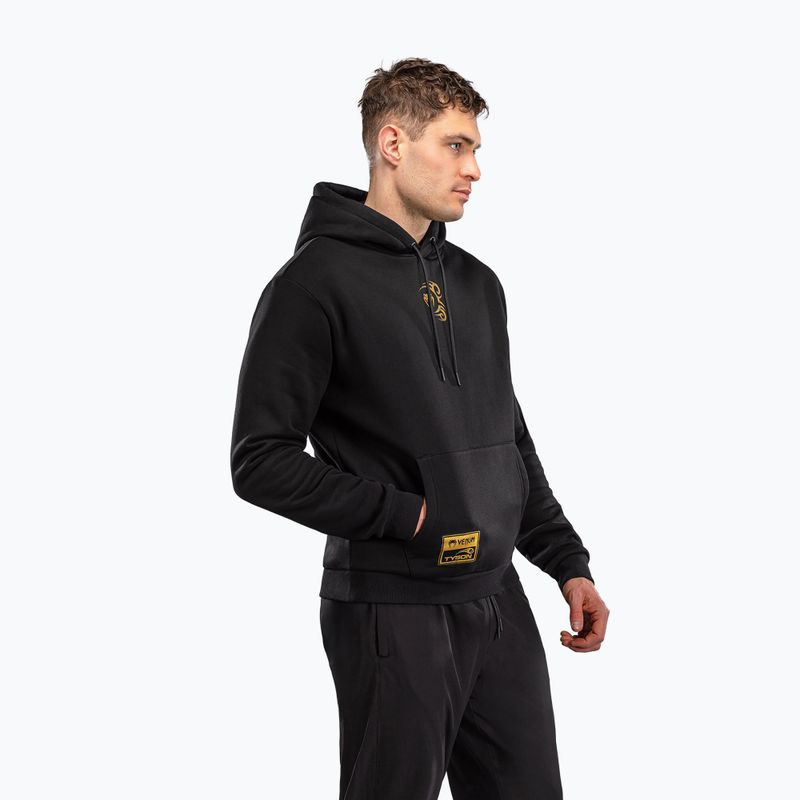 Bluză pentru bărbați Venum x Mike Tyson Tiger Hoodie black/gold 5