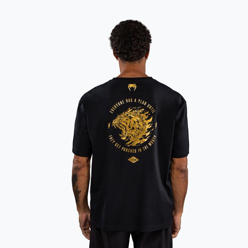 Tricou pentru bărbați Venum x Mike Tyson Tiger black/gold 2