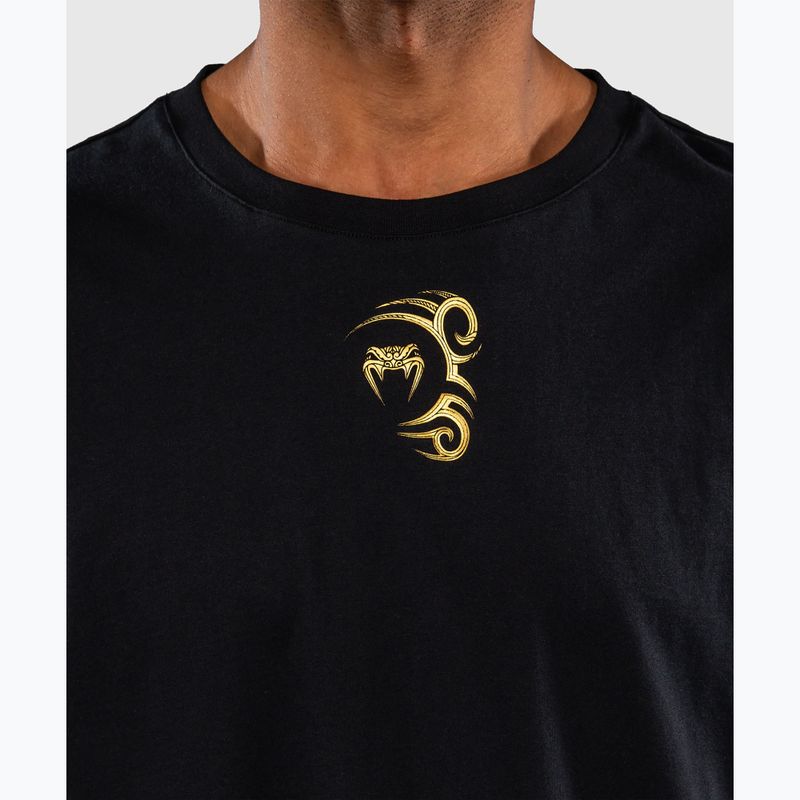 Tricou pentru bărbați Venum x Mike Tyson Tiger black/gold 4